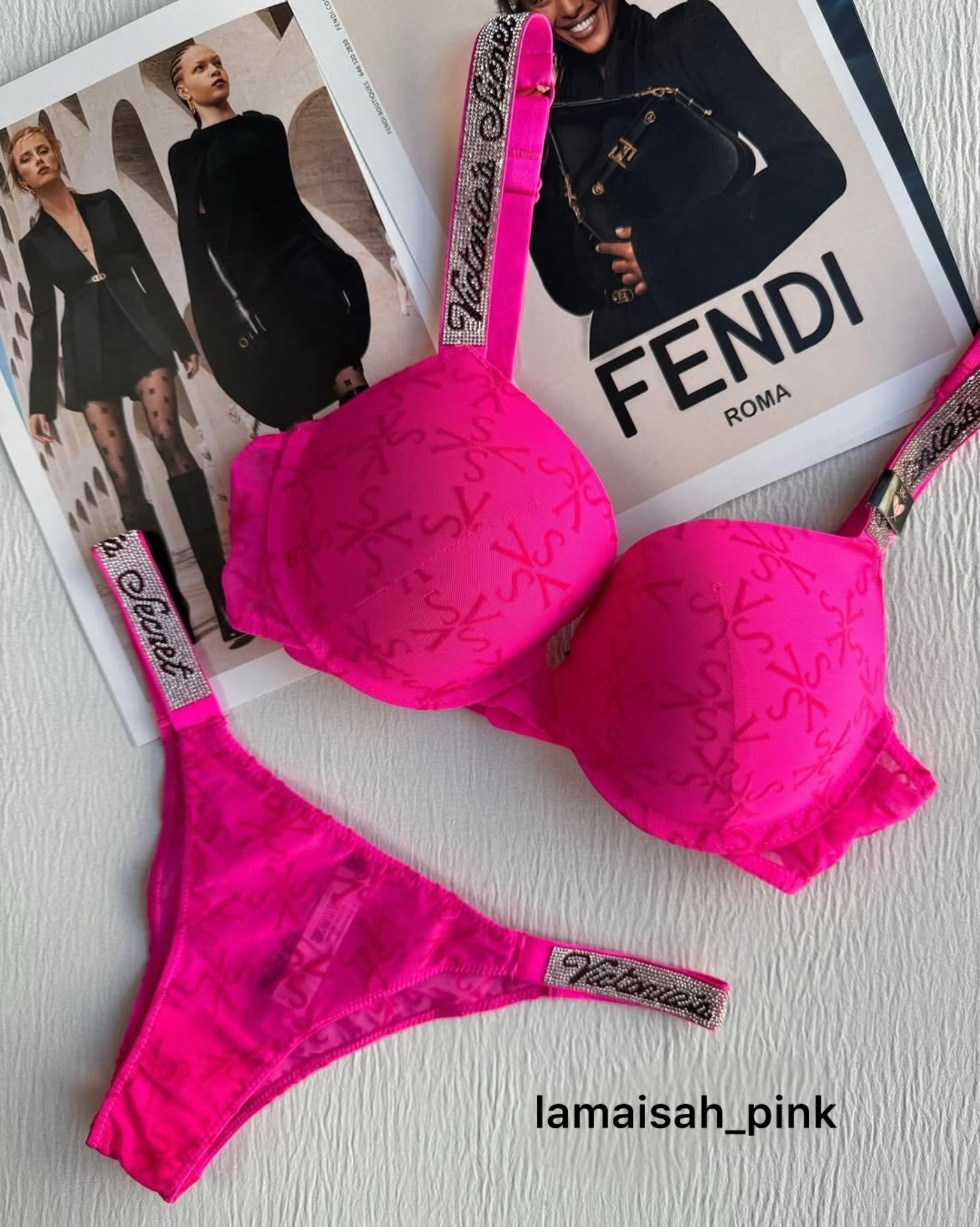 VS Bra Set(Candy Pinkš)