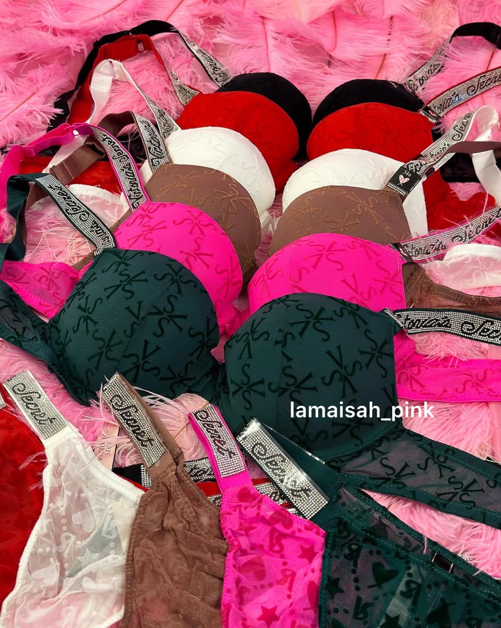 VS Bra Set(Emerald Greeenš²)