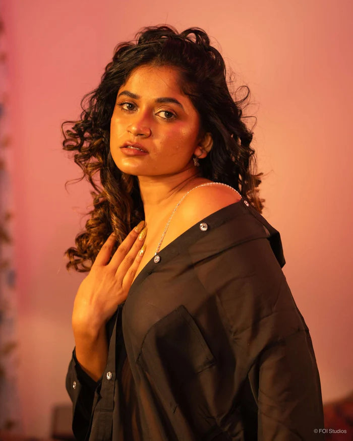 Cloud Nine Boyfriend Shirt Style Off-Shoulder Lingeriey