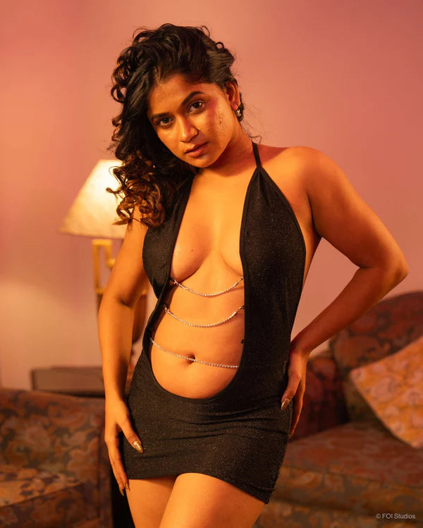 Cosmic Siren Halter Intimate Lingerie