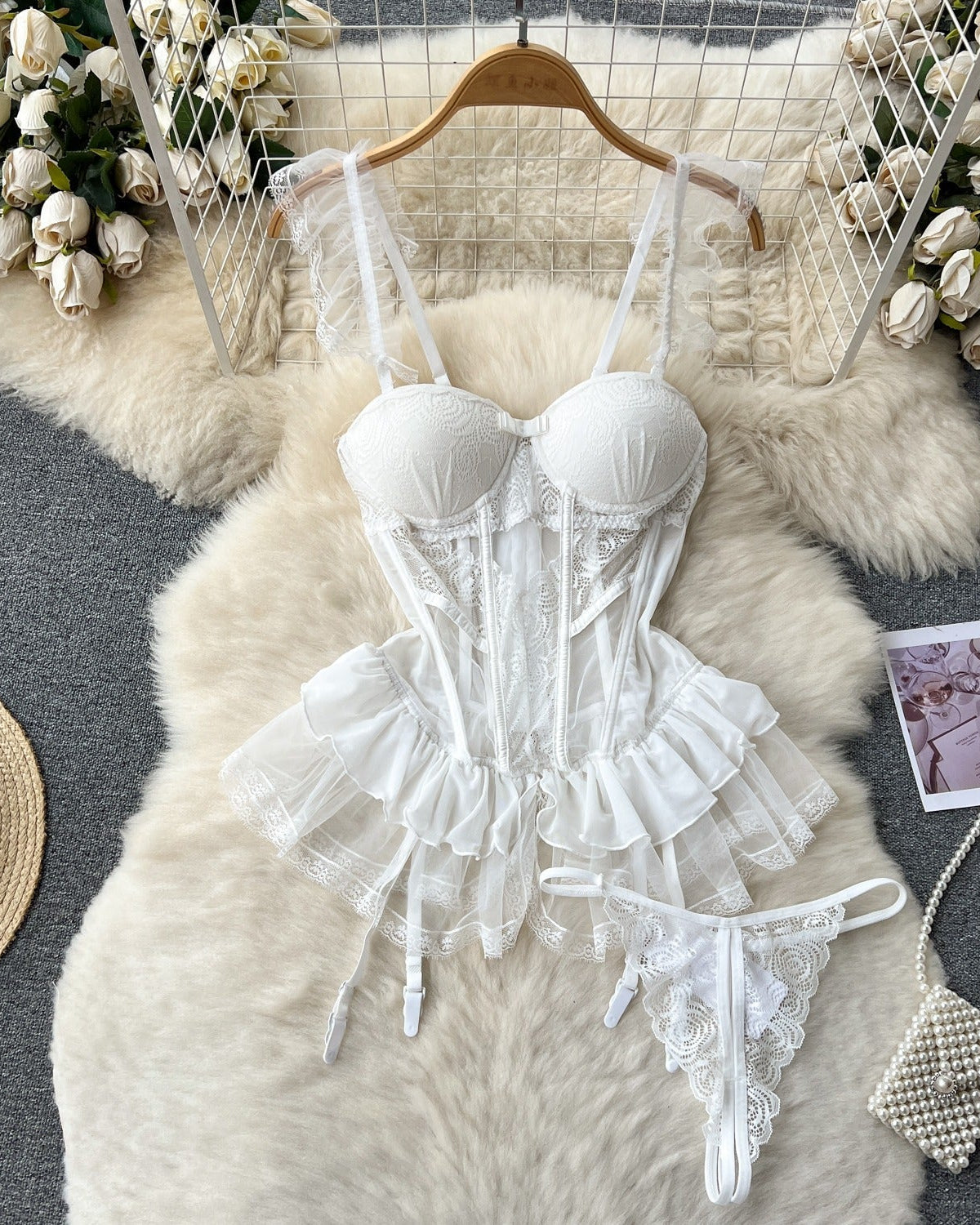 Slay the Scene Bustier Lingerie Set
