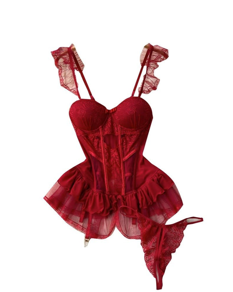 Slay the Scene Bustier Lingerie Set