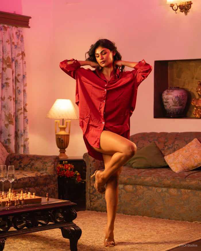 Pillow Talk Shirt Style Lingerie