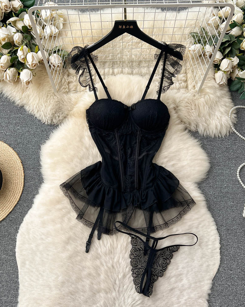 Slay the Scene Bustier Lingerie Set